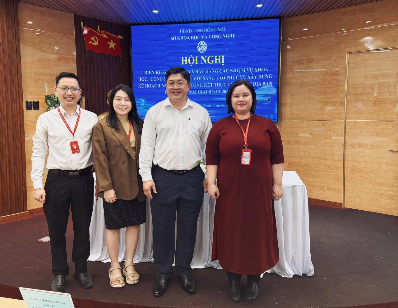 Trường Đại học Công nghệ Đồng Nai tham dự Hội nghị Khoa học & Công nghệ tỉnh – Mở rộng định hướng nghiên cứu sau đại học giai đoạn 2026–2030