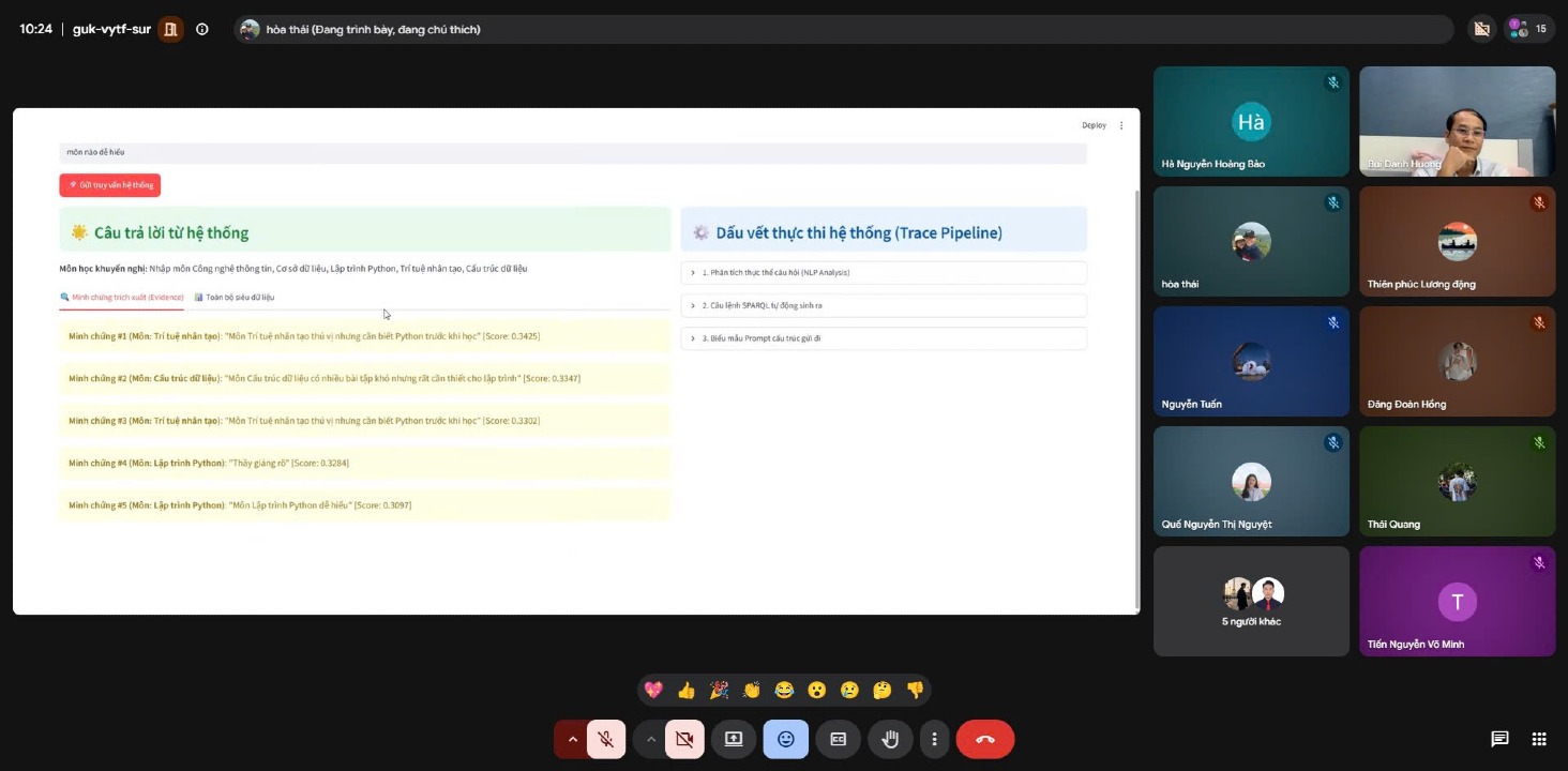 Hệ cơ sở tri thức và Ontology rag – hướng tiếp cận mới trong xây dựng hệ thống AI giải thích được
