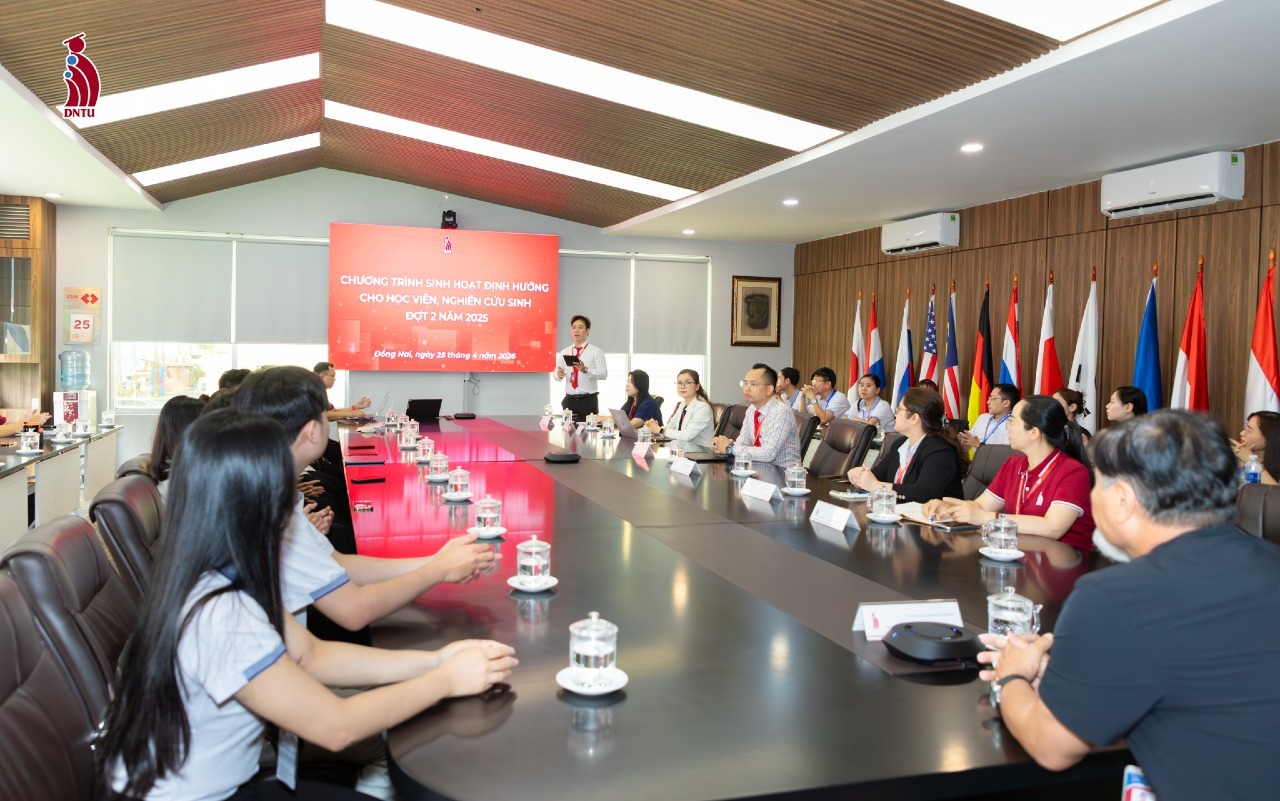 DNTU Postgraduate Orientation Session – Round 2, 2025: Beginning the Academic Journey at DNTU