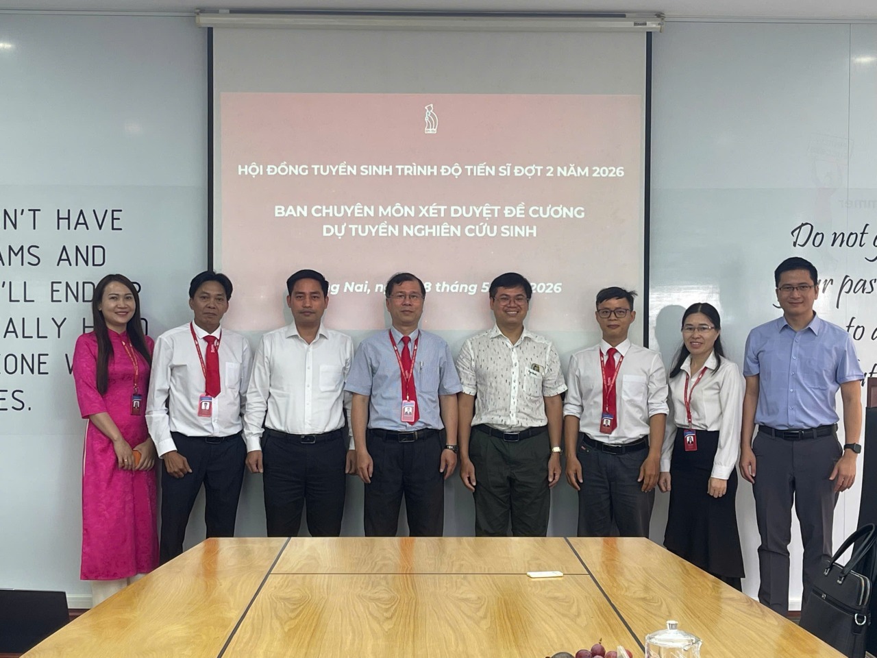 DNTU Organizes the Defense of PhD Admission Research Proposals – Round 2, 2026